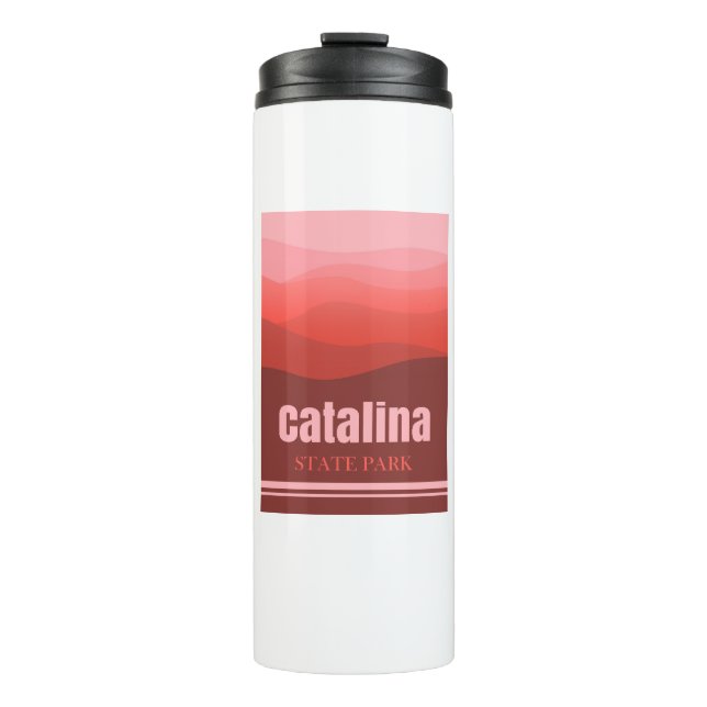 Catalina Staat Park/Garten: Thermosbecher (Vorderseite)