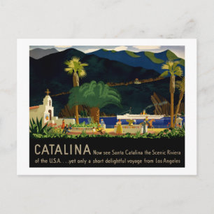 Catalina von Otis Shepard, ca. 1935.  Postkarte