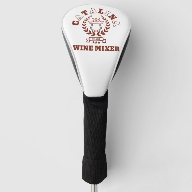 Catalina Wine Mixer Golf Headcover (Vorderseite)