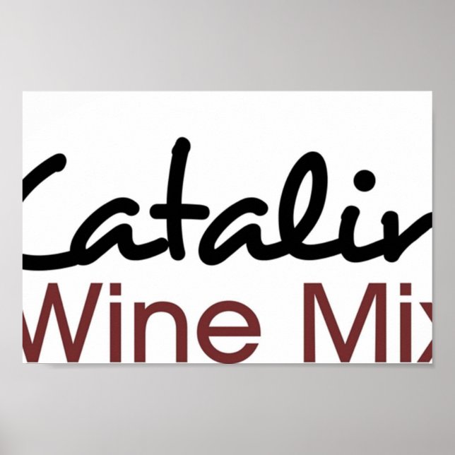 Catalina Wine Mixer Poster (Vorne)
