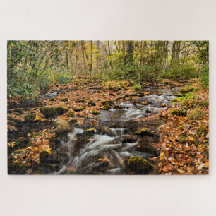 Cataloochee Creek NC Great Smoky Mountains Puzzle
