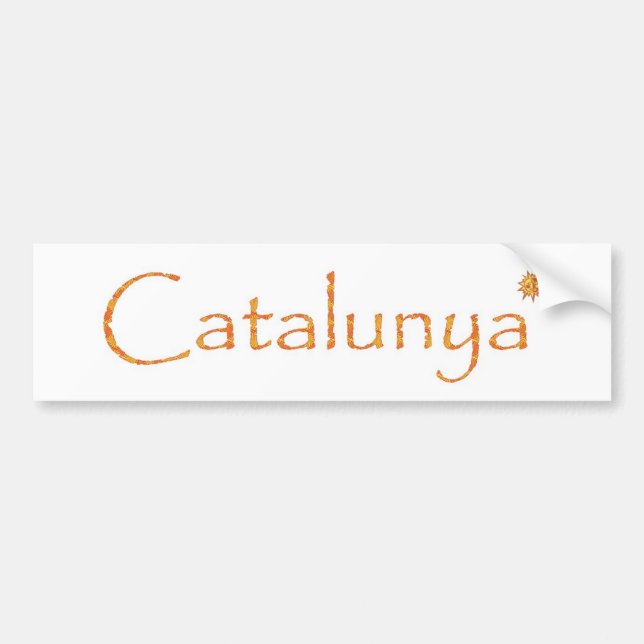 catalunya autoaufkleber (Vorne)
