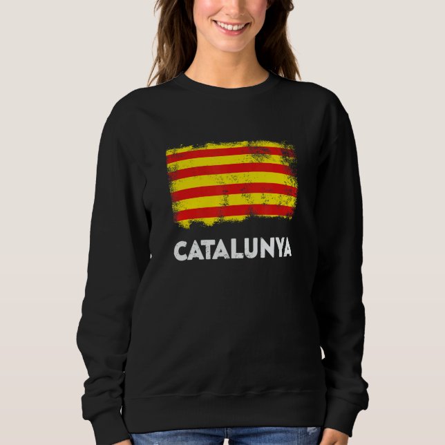 Catalunya Flag Sweatshirt (Vorderseite)