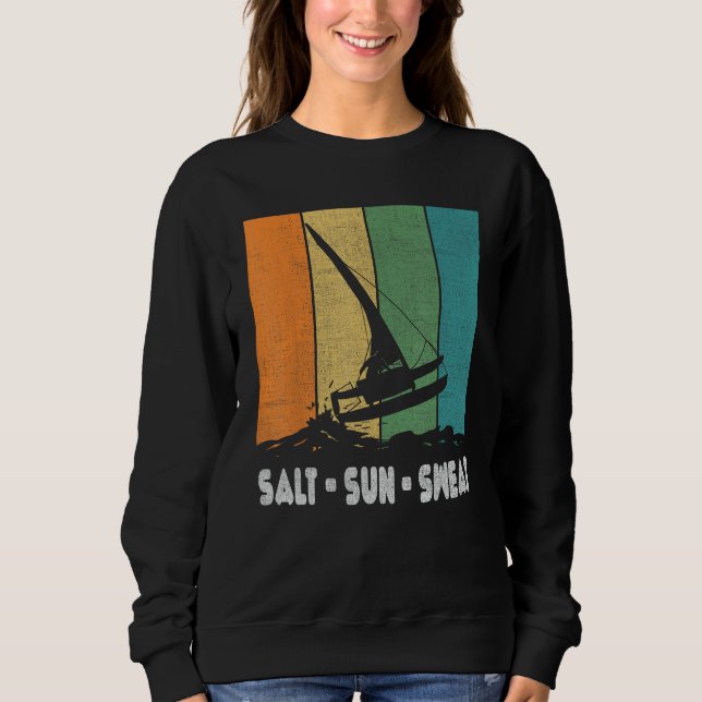 Catamaran Boat Sailing 2 Sweatshirt (Vorderseite)