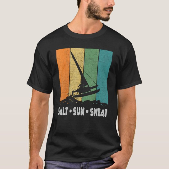 Catamaran Boat Sailing 2 T-Shirt (Vorderseite)
