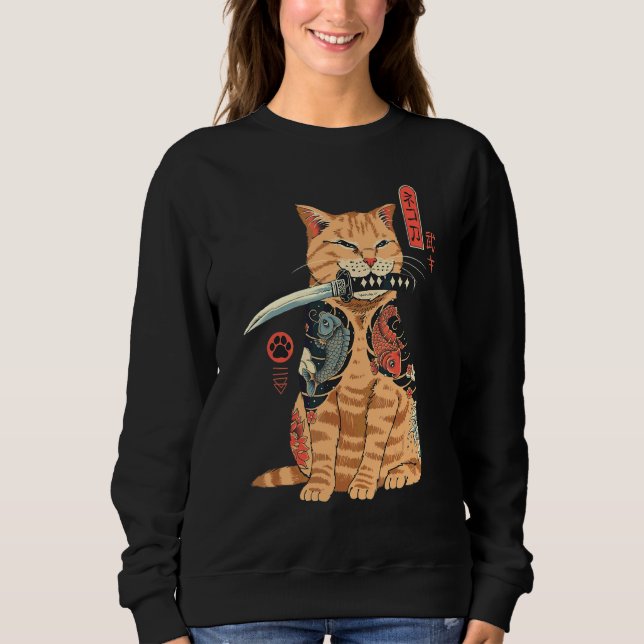 Catana Cat Sweatshirt (Vorderseite)