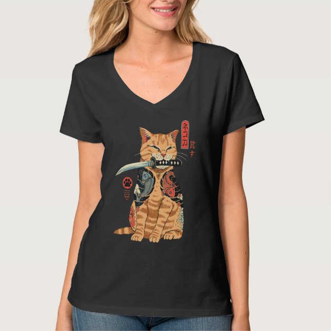 Catana Cat T-Shirt (Vorderseite)