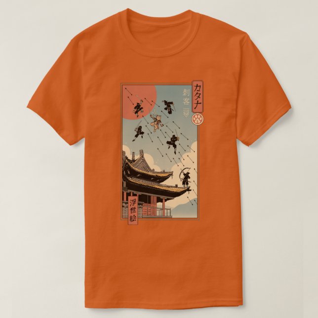 Catana Fight in Edo T-Shirt (Design vorne)