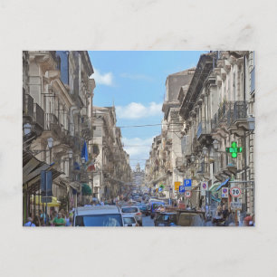Catania. #12. postkarte