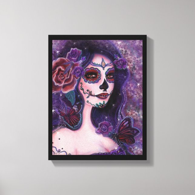 Catania day of the dead by Renee Lavoie  Leinwanddruck (Vorderseite)