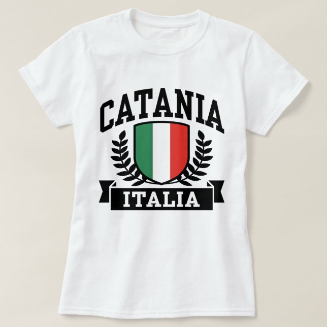 Catania Italia T-Shirt (Design vorne)