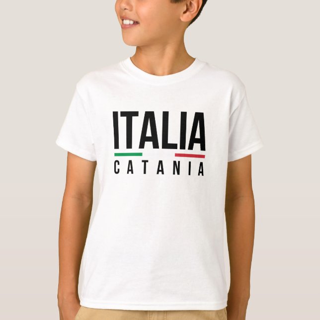 Catania Italia T-Shirt (Vorderseite)