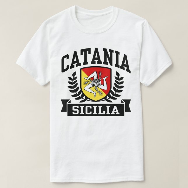 Catania Sicilia T-Shirt (Design vorne)