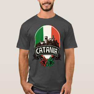 Catania Sizilien Retro Italien Region Design T-Shirt