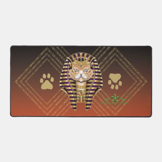 CATankhaMEOW Schreibtischunterlage (Vorderseite)