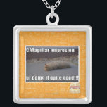CATapillar Versilberte Kette<br><div class="desc">Ich kann habe cheezburger Gewohnheit merch!</div>
