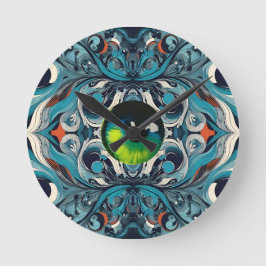 Cataract Counterattacke Ken Gage Art Runde Wanduhr