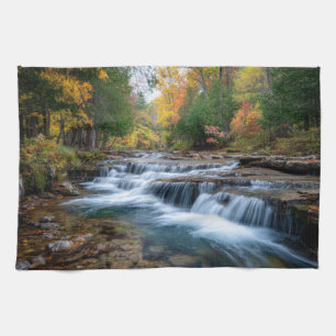 Cataract Falls in den USA Geschirrtuch