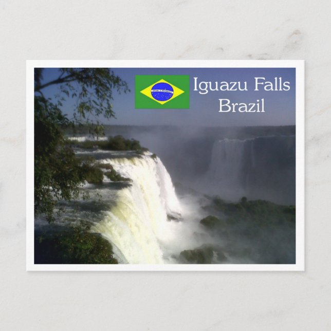Cataratas de Iguazu, Iguazu Falls Postcard Postkarte (Vorderseite)