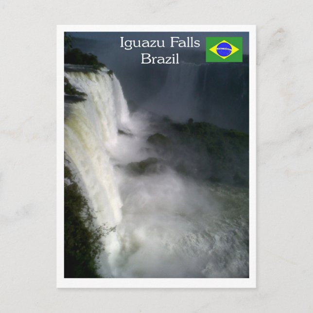 Cataratas de Iguazu, Iguazu Falls Postcard Postkarte (Vorderseite)