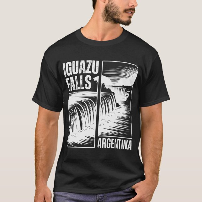 Cataratas del Iguazú: Iguazu Falls Argentina T-Shirt (Vorderseite)