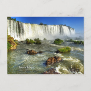 Cataratas do Iguaçu Postkarte