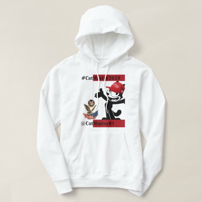 #CATARMY Offiziell #CatMaster2024 Felix Snarky Hoo Hoodie (Design vorne)
