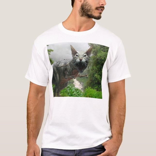 Catasaurus Rex T-Shirt (Vorderseite)