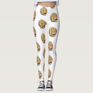Catawampers Sc-Leggings - mit Ziegeln gedeckt Leggings