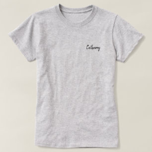 Catberry Einfaches Stil T-Shirt