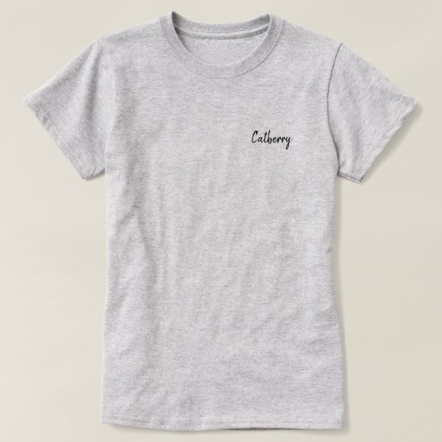 Catberry Simple Style T-Shirt (Design vorne)