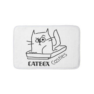 Catbox Schloss-Sänfte-Matte Badematte