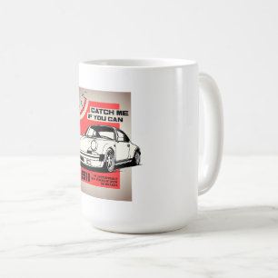 Catch Me If You Can Auto Grafik Kaffeetasse