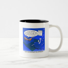 Catch-Release-Cartoon Zweifarbige Tasse