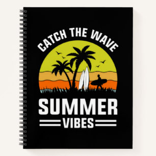 Catch The Wave Sommer Stimmung-64193 Notizbuch