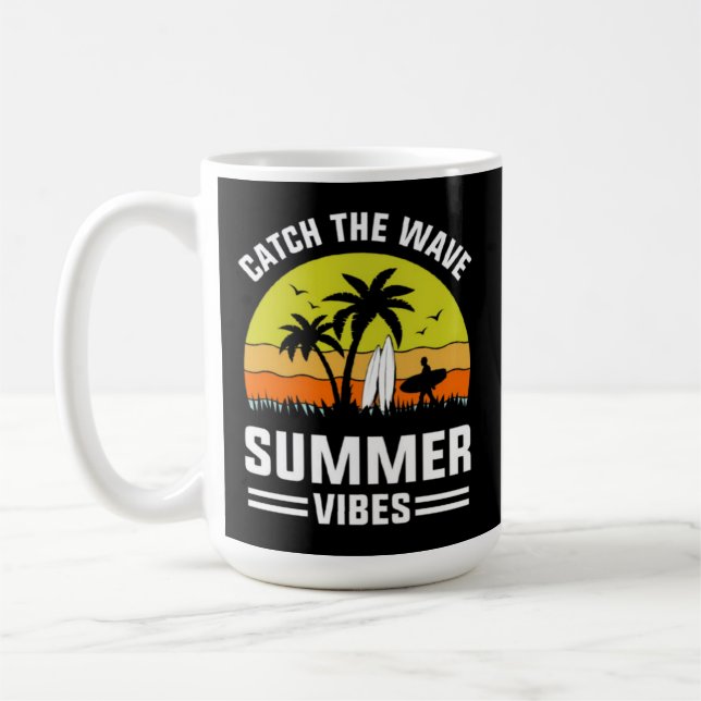 Catch The Wave Summer Vibes-64193 Kaffeetasse (Links)