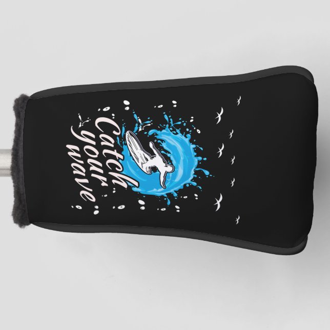 Catch Your Wave Golf Headcover (Vorderseite)