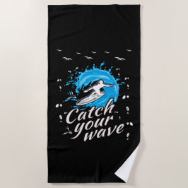 Catch Your Wave Strandtuch