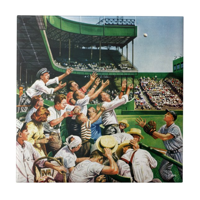 Catch-Zuhause-Run-Ball Fliese (Vorderseite)