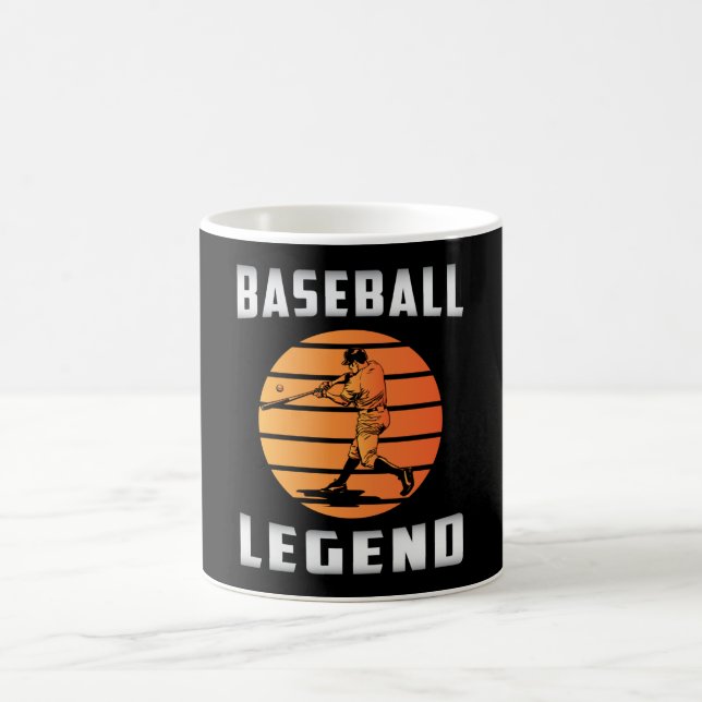 Catcher Baseball Bat Sports Pitcher Funny Geschenk Kaffeetasse (Mittel)