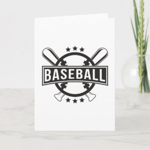Catcher Baseball Sports Pitcher Funny Gift Idee Karte