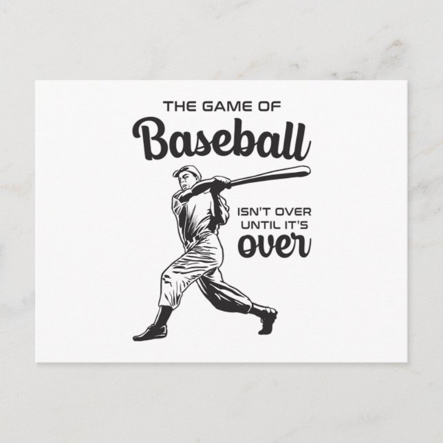 Catcher Baseball Sports Pitcher Funny Gift Idee Postkarte (Vorderseite)
