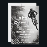 Catching Air - Mountain Bike Sketch Geburtstag Einladung<br><div class="desc">Diese Geburtstagsfeier mit Mountainbike bietet eine Bleistiftskizze eines Mountainbikes,  das auf einem phantastischen Weg Luft schnappt. - mit dem Fahrrad</div>