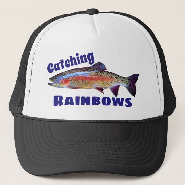 "Catching Rainbows" und Foreut Truckerkappe (Vorderseite)