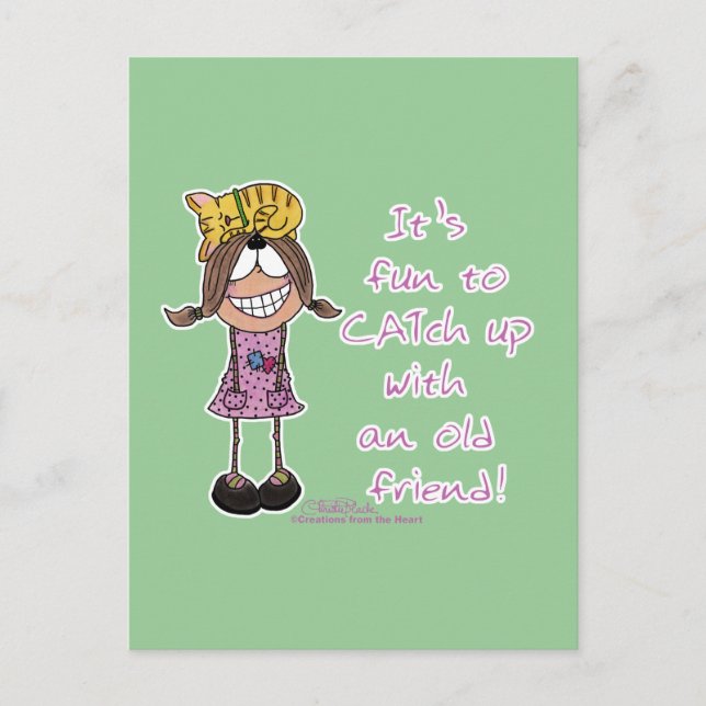 CATchup Postkarte (Vorderseite)