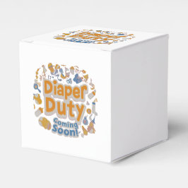 Catchy Gender Reveal Diaper Pflicht? Bald Geschenkschachtel