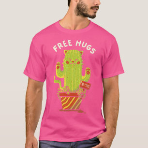 Catctus Free Hugs Cats von Tobe Fonseca T-Shirt