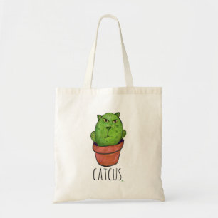Catcus Funny Pet Cactus Cat Mashup Tragetasche