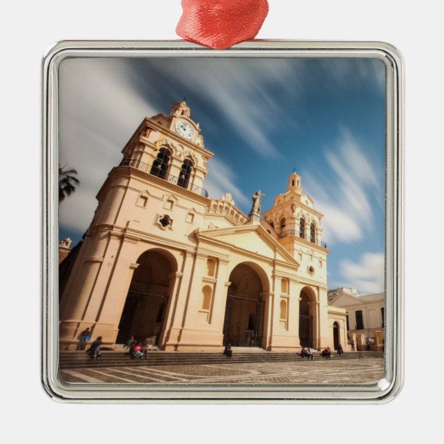 Catedral Cordoba, San Martin Silbernes Ornament (Vorne)