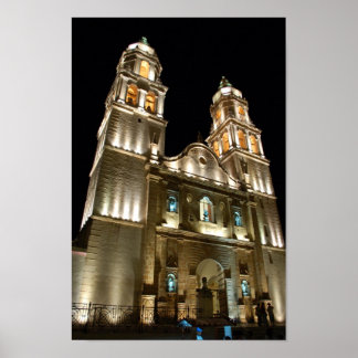 Catedral de Campeche Poster
